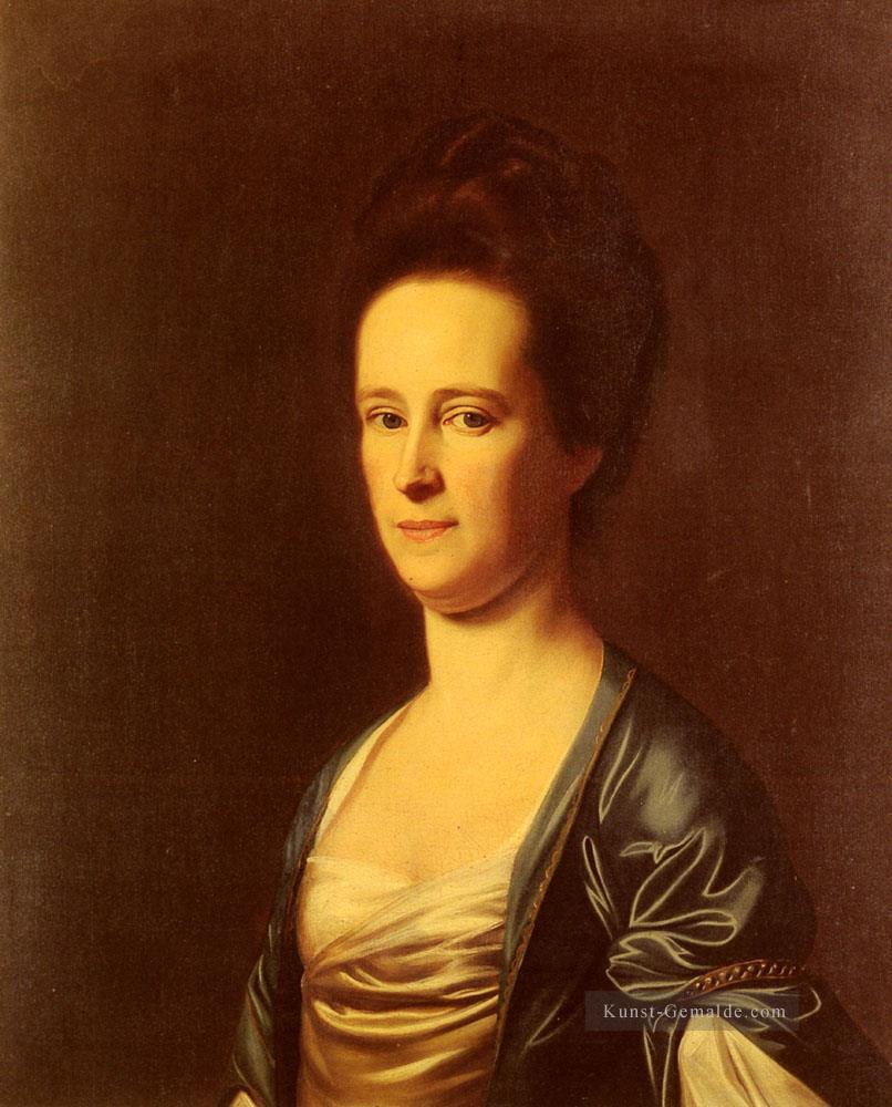 Frau Elizabeth Coffin Amory koloniale Neuengland Porträtmalerei John Singleton Copley Ölgemälde